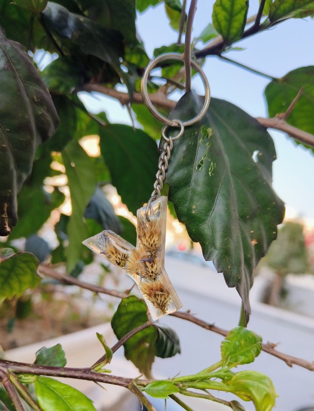 Y – Resin Alphabet Keychain